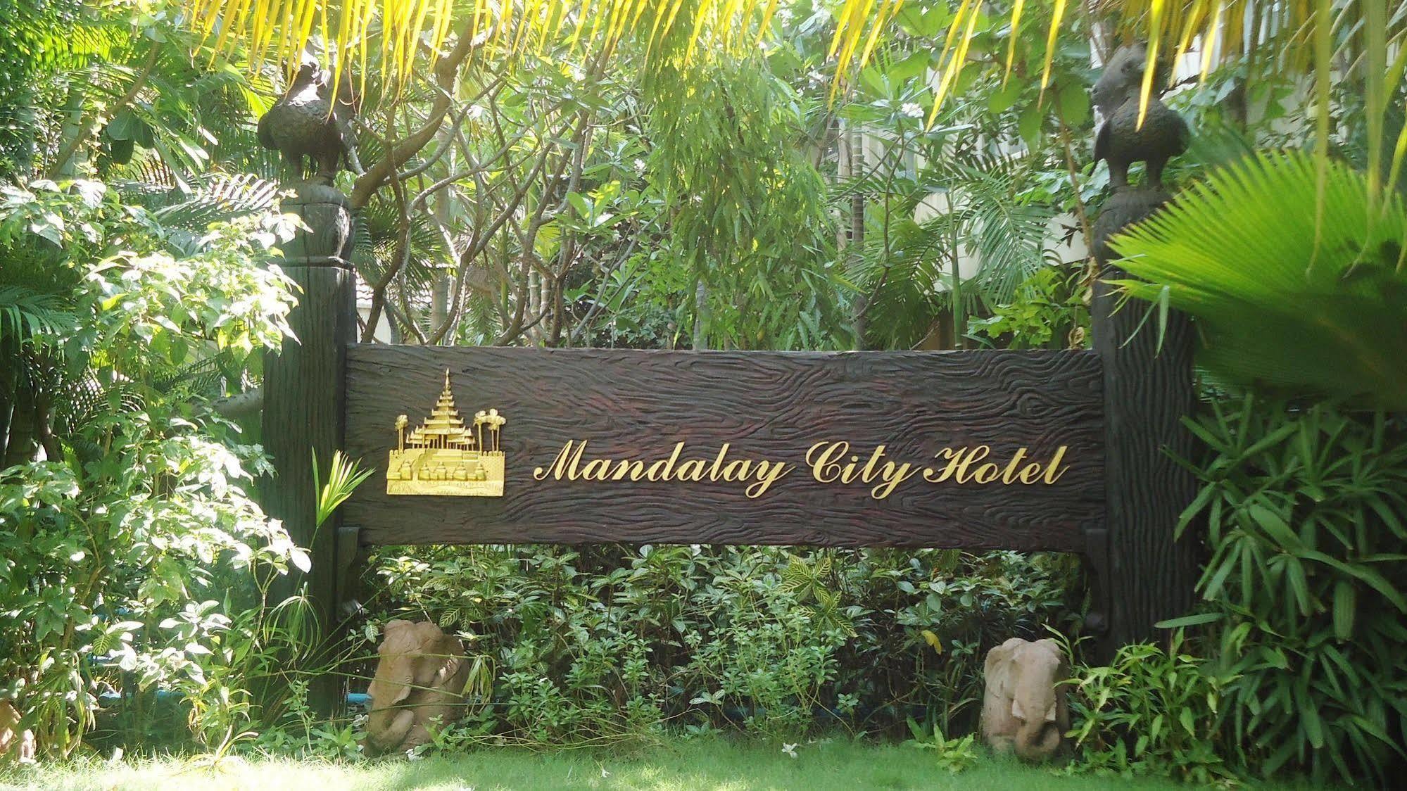Mandalay City Hotel Bagian luar foto